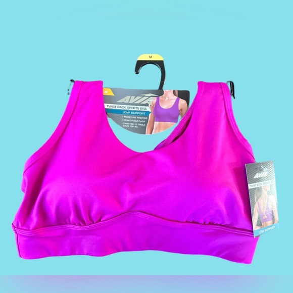 Avia Women’s Low Support Twist Back Sports Bra - Picture 7 of 9